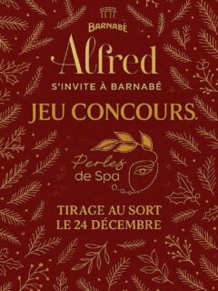 🎉 GRAND JEU CONCOURS – ALFRED S’INVITE À BARNABÉ x PERLES DE SPA 🎉
À l’occasion des fêtes, on vous gâte… deux cadeaux d’exception à gagner ! 🎁✨

🥂 Alfred s’invite à Barnabé vous offre un bon d’une valeur de 100€ pour un repas gourmand.
💦 Perles de Spa vous fait vivre une escale bien-être de 1h30 (sauna + hammam + jacuzzi) pour 2 personnes d’une valeur de 100€.

Deux univers, deux partenaires… un seul tirage au sort pour tenter de remporter ces superbes lots ! 🌟

⸻

✨ Pour participer :
1️⃣ Être abonné aux deux comptes
2️⃣ Partager cette publication en story
3️⃣ Inviter 2 amis en commentaire (1 commentaire = 1 participation supplémentaire)

📅 Tirage au sort le 24 décembre
🎄 De quoi clôturer l’année en beauté et commencer la prochaine en douceur !

⸻

Bonne chance à toutes et à tous ! 🍀
Et merci à nos partenaires pour ces cadeaux incroyables ✨
