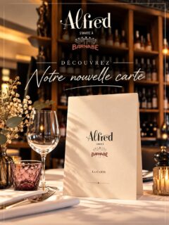 🥰 NOUVELLE CARTE !
Vous l’attendiez…. Le Chef l’a fait…!!!
De nouvelles saveurs s’invitent à la carte autonome / hiver de chez Alfred…
Réservez votre table dès maintenant…
Belle soirée à tous ! ☺️